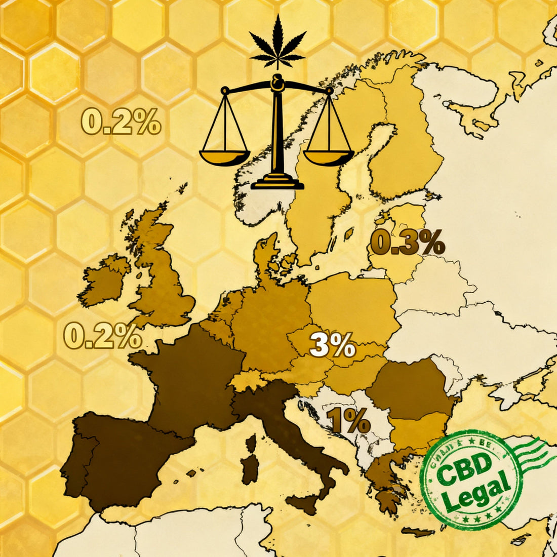 CBD et légalité en Europe : le point complet 2025