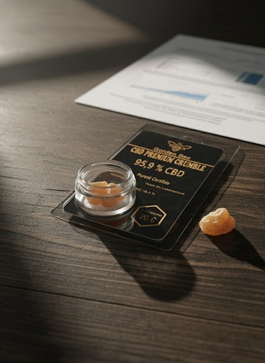 CBD Crumble Premium – 99 % Pur, 0 % THC